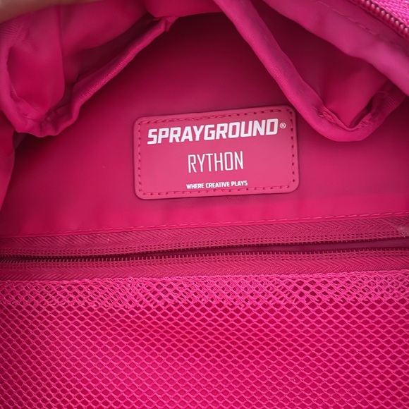 Sprayground rython hot pink backpack in great condition - Picture 4 of 4